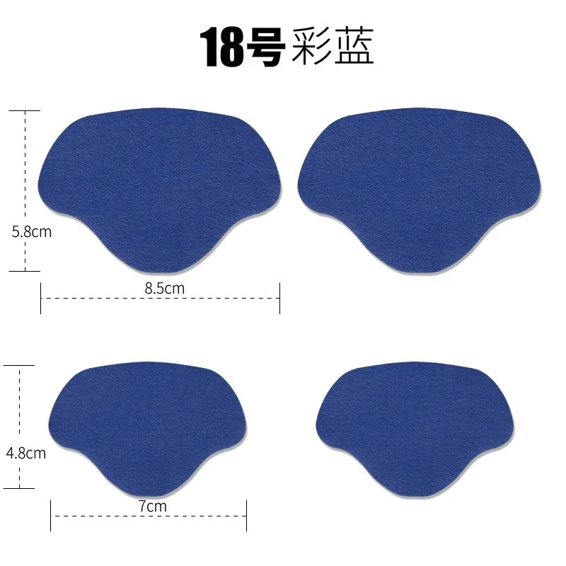 4Pcs Sports Shoes Patches Insoles Sneakers Men Heel Repair Subsidy Women for Anti-Wear Shoes Heels Sticker Foot Care Pad Inserts