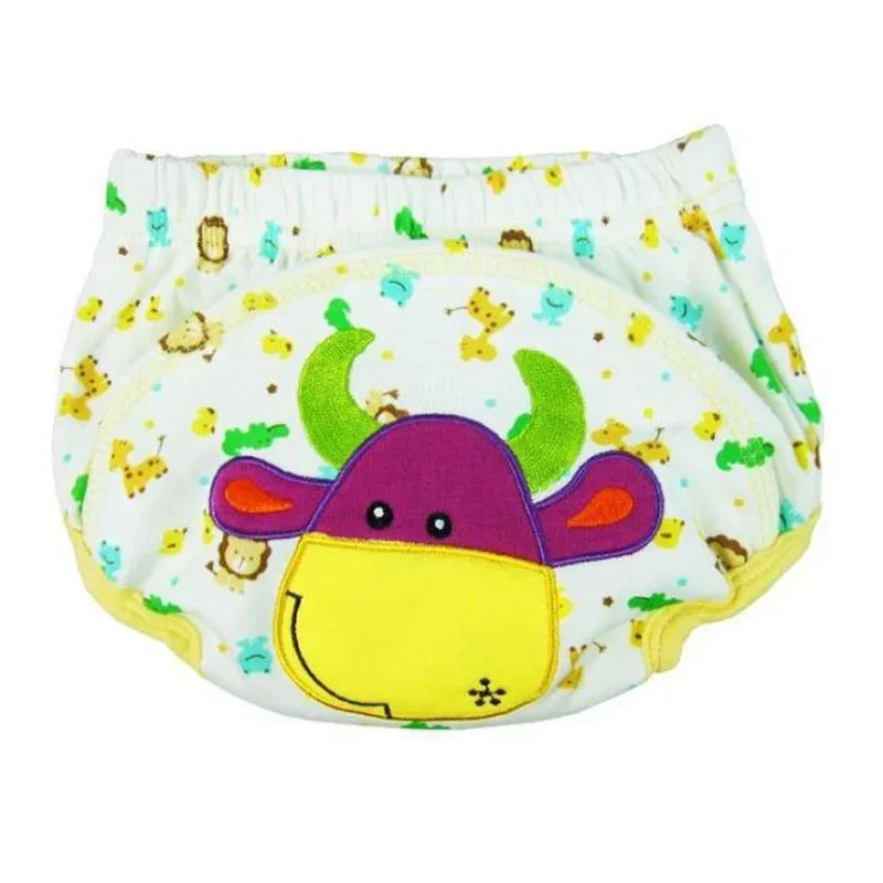 Mother Kids Baby Bare Cloth Diapers Unisex Reusable Washable Infants Children Cotton  Training Panties Nappies Changing