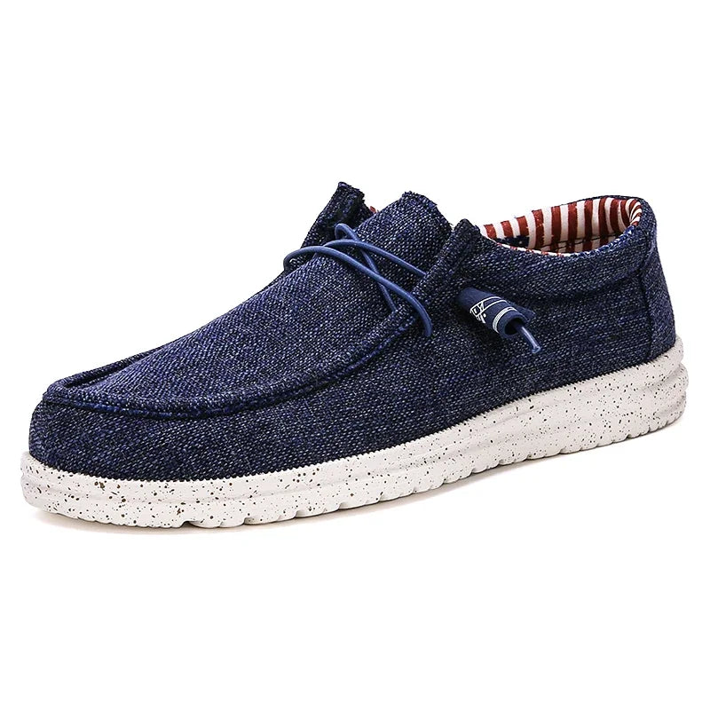 Men's Casual Shoes Light Non-slip Loafer Flat Shoes Outdoor Sneakers Vulcanized Shoes for Men Sapatos Formais Masculinos