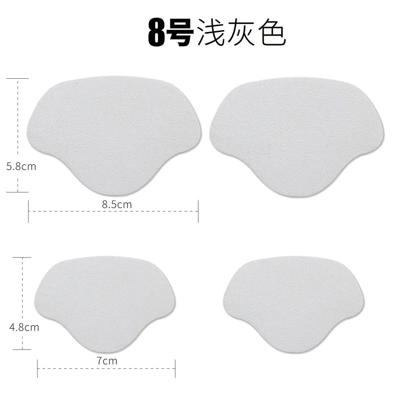 4Pcs Sports Shoes Patches Insoles Sneakers Men Heel Repair Subsidy Women for Anti-Wear Shoes Heels Sticker Foot Care Pad Inserts