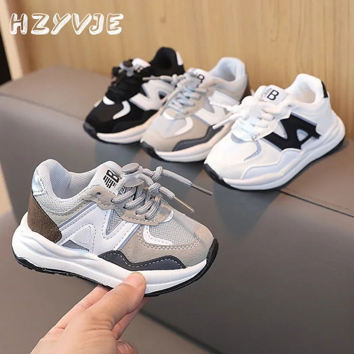 Boys and Girls Fashion Casual Sneakers Kid's Trend Chic Running Shoes Basketball Shoes Children Flat Baby Toddler Outdoor Shoes