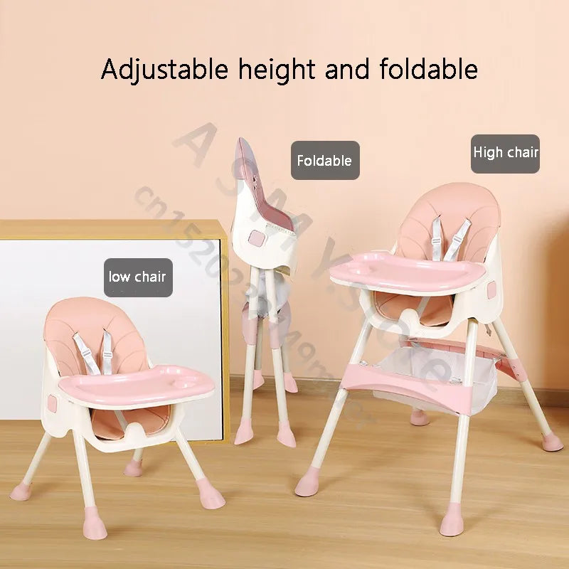 baby multifunctional lift home learning to sit dining table chair/Children's dining chair / baby eating foldable seat