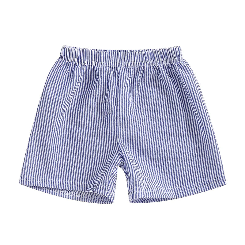 Cute Toddler Kids Denim Shorts Elastic Waist Casual Fashion Loose Short Pants for Boys and Girls Summer Wear