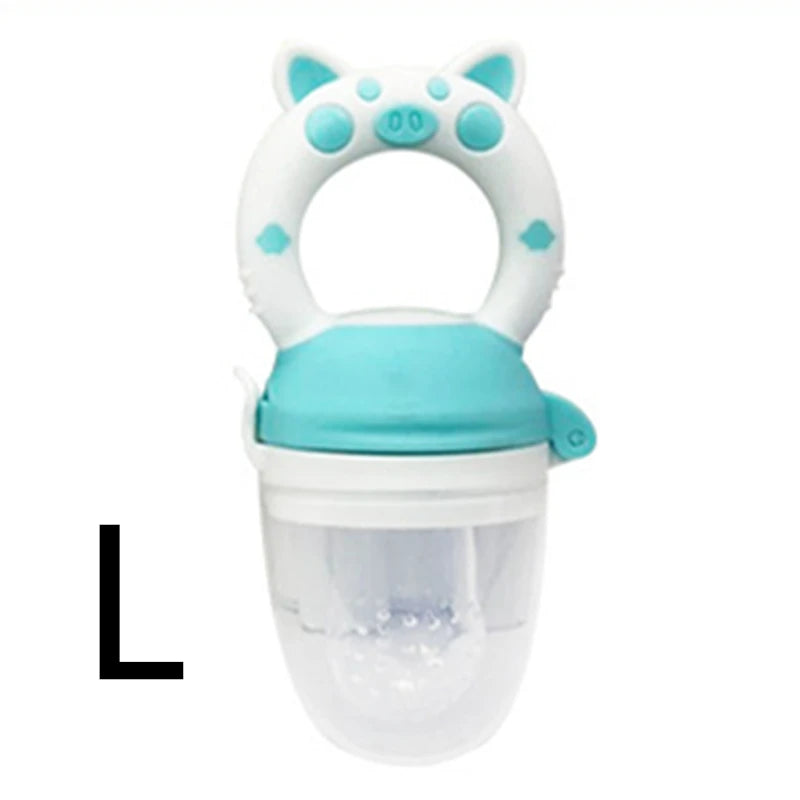 Silicone Fresh Food Nibbler Baby Feeder Kids Boy Girl Fruit Nipples Feeding Safe Infant Baby Supplies Nipple Soother Bottles