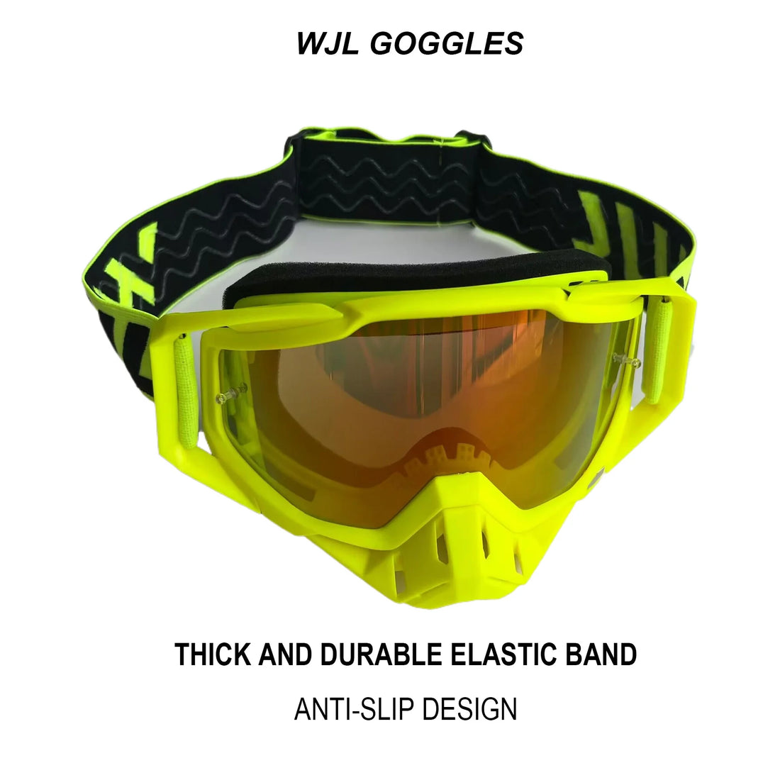 WJL Motocross Glasses Motorcycle Sunglasses Man MTB ATV Mask Windproof Protection Skiing Cycling Racing Off-Road Goggles