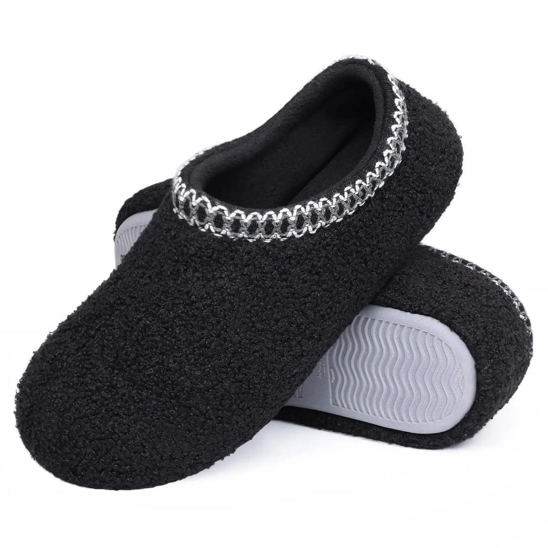 Eyriphy Plush Women Slippers New Curly Fashion Warm Shoes Winter Comfort Flat Shoes Non-Slips House Shoes For Indoor And Outdoor