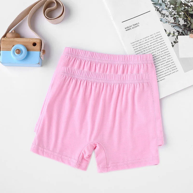 3-8 Years Old Summer New Girls' Safety Pants children's anti-lighting shorts little girl baby boxer briefs