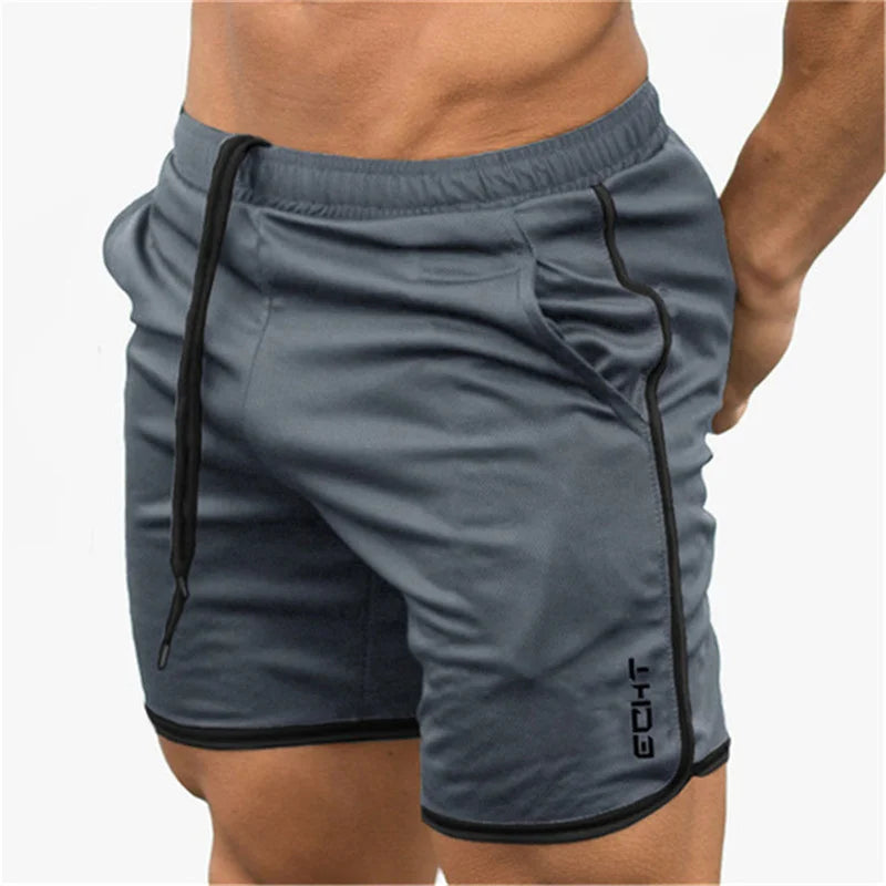 Men Fitness Shorts Summer Gyms Workout Male Breathable Mesh shorts Quick Dry Sportswear Jogger Beach Short Pants Men sweatpants