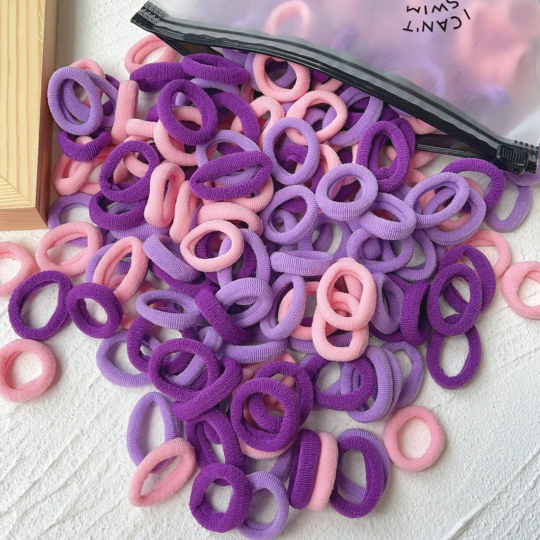 20/50pcs Kids Elastic Hair Bands Girls Sweets Scrunchie Rubber Band for Children Hair Ties Clips Headband Baby Hair Accessories