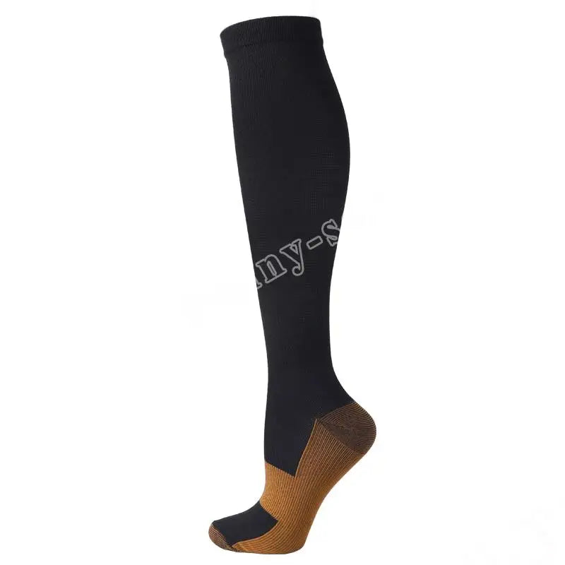 Men Compression Stockings Women Hiking Running Elastic Socks Sports Socks Flight Pregnancy Swollen Varicose Veins Marathon Socks