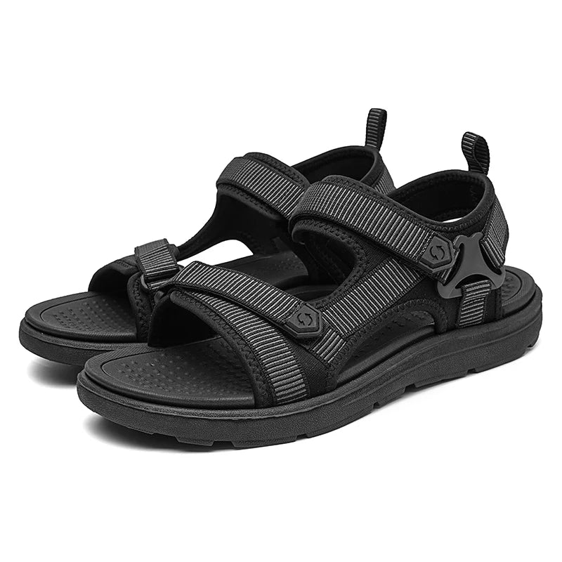 Men Sandals Summer Leisure Beach Holiday Sandals Men Shoes Outdoor Sneakers Male Retro Comfortable Casual Sandals Men