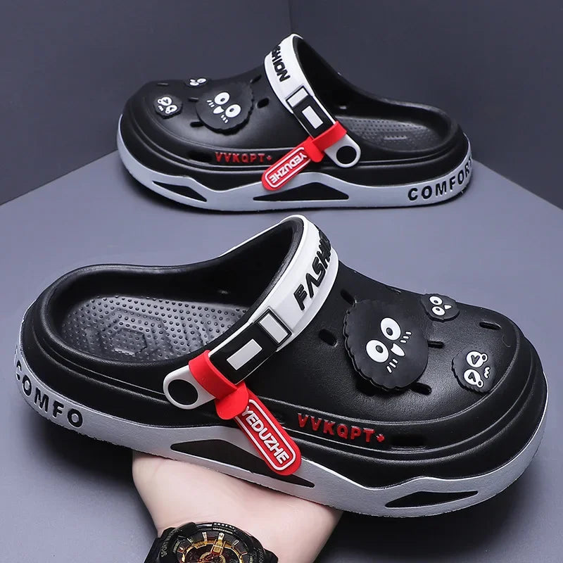 New Breathable sandals For Women Men Summer EVA Garden Clogs Shoes Outdoor Holes Beach Slippers Comfortable House Slides