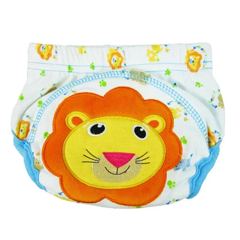 Mother Kids Baby Bare Cloth Diapers Unisex Reusable Washable Infants Children Cotton  Training Panties Nappies Changing