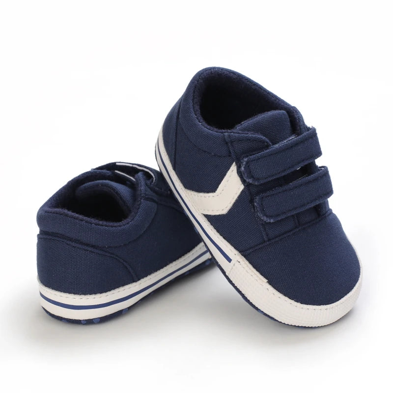 Baby Shoes Boys Canvas Casual Soft Sole Non-slip Newborn Children Walker Sneakers