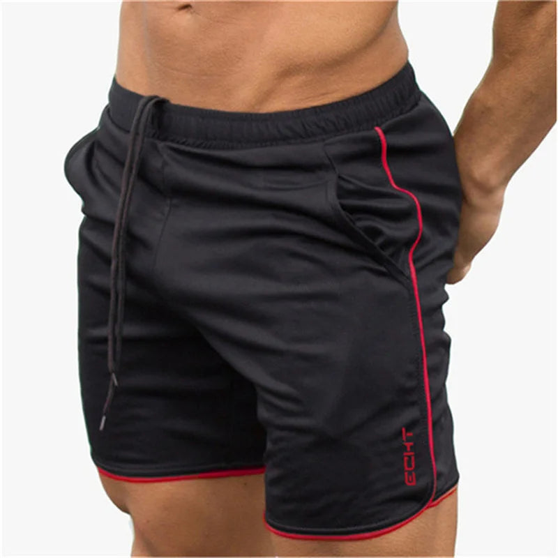 Men Fitness Shorts Summer Gyms Workout Male Breathable Mesh shorts Quick Dry Sportswear Jogger Beach Short Pants Men sweatpants