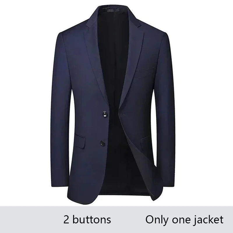 High Quality Wedding Suits For Men Elegant Blazers Set 3 Pieces Formal Classic Jackets Vest Pants Full Coats Luxury 2024 Costume