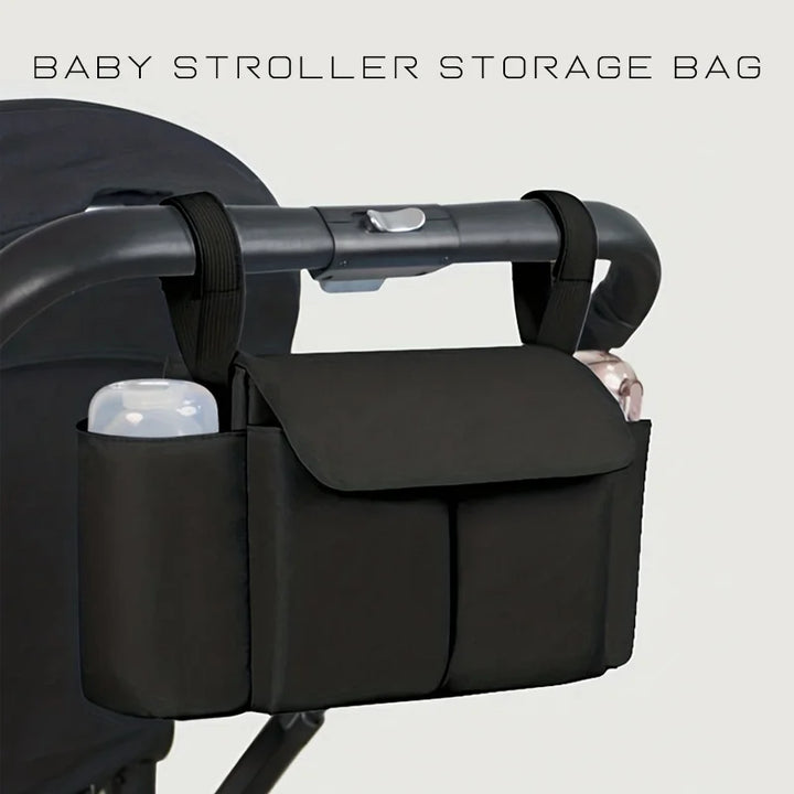 Stroller Organizer Bags Mummy Large Capacity Travel Hanging Bag Bottle Holder Pram Diaper Bags Baby Stroller Accessories