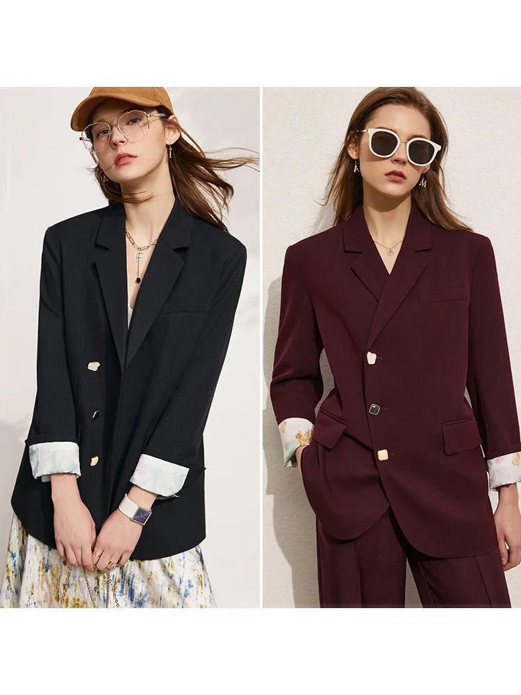 Amii Minimalism Spring Summer Women Suit Sold Separately Offical Lady Lapel Solid Blazer Women Suit Pants Female Shorts 12240756