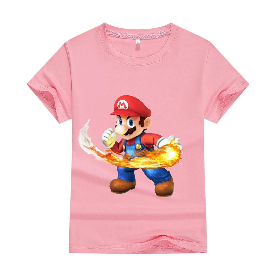 New Anime Super Mario Cartoon T Shirt Summer Fashion Casual T-shirt Boy Girl Unisex Children's Clothing T-shirt ventilate Tops