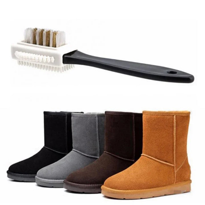 1/2pcs3Side cleaning convenience S-shaped shoe brush Cleaning shoe brush Cleaning brush Snow boot brush Shoe brush cleaning tool