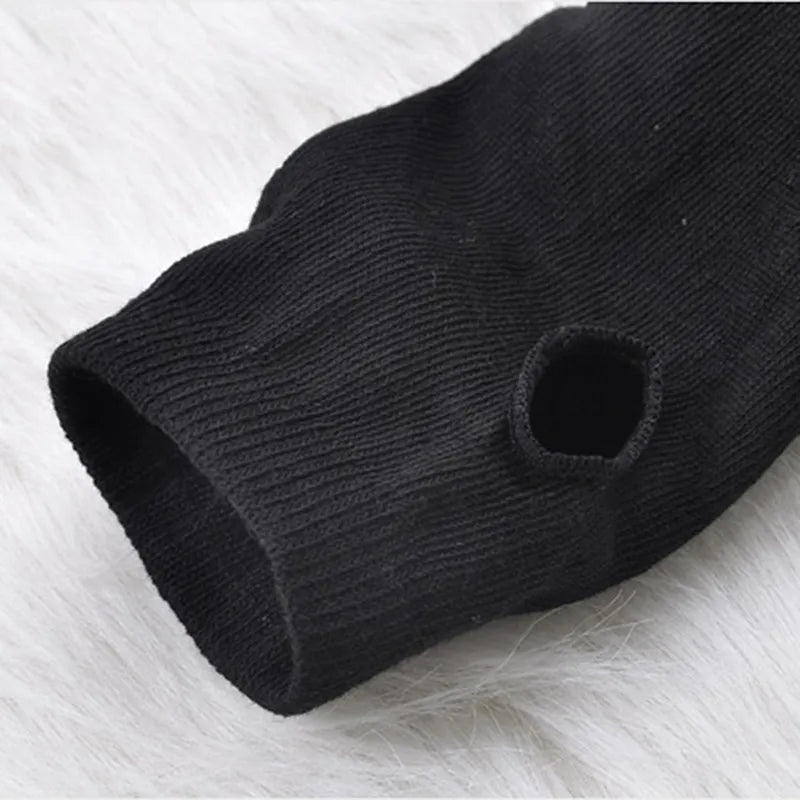 Knitted Woolen Arm Sleeve Fine Long Knitted Fingerless Gloves Warm Riding Soft Female Gloves Autumn Winter Women Arm Warmers